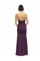 Online Full Length Chiffon Bridesmaid Dress with Sweetheart Neckline and Ruffles