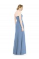 Online Draped Strapless Sweetheart Trumpet Chiffon Bridesmaid Dress