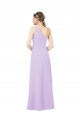 Online Grecian Inspired Simple One Shoulder Chiffon Bridesmaid Dress with Ruching