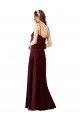 Online Chiffon Bridesmaids Dress with Spaghetti Straps