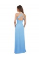 Online Slim Chiffon Bridesmaid Dress with Ruffled Sweetheart Neckline