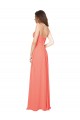 Online Empire Waist Spaghetti Straps Sweetheart Chiffon Bridesmaid Dress