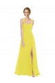 Online Wide Strap Sweetheart Maxi Bridesmaid Dress