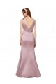 Online Formal and Sexy Satin Bridesmaid Dress with Side Cutouts