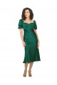 Online Ruched Sleeve Silky Satin Bridesmaid Dress