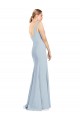 Online Sleeveless Seamed Bodice Trumpet Bridesmaid Dress