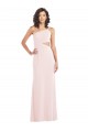 Online Flirty One Shoulder Midriff Cutout Maxi Bridesmaid Dress
