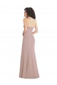 Online Strapless Princess Line Crepe Mermaid Bridesmaid Dress