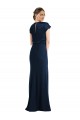 Online Soft Bow Blouson Bodice Trumpet Bridesmaid Dress
