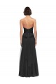 Online Long Tulle Bridesmaid Dress with Sweetheart Neckline and Belt