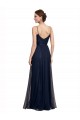 Online Spaghetti Strap Tulle Bridesmaids Dress with Ballerina Neckline