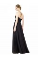 Online Sweetheart Neckline Long Sleeveless Tulle Bridesmaid Dress with Lace Bodice