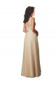 Online Long Tulle Bridesmaid Dress with Embroidery and Beading