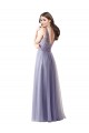 Online Sweetheart Tulle Bridesmaid Dress with Fully Embroidered V-Neck Bodice