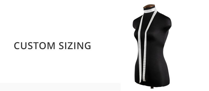 Custom Sizing | Online Bridesmaid Dresses